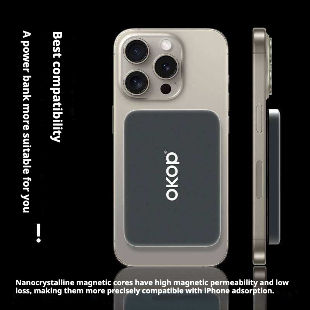 KP-713 Portable Wireless Magnetic Power Bank (CCC Certified)