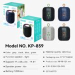 Portable Outdoor Bluetooth Speaker KP-859 Portable wireless bluetooth speaker