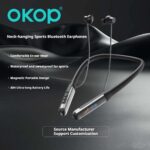 Sports Headphones KP-258 Wireless Bluetooth Neckband Sports Headphones