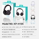 Over-Ear Headphones KP-H105 Wireless Bluetooth Headphones