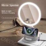 Portable Outdoor Bluetooth Speaker KP-856 Wireless Charging Bluetooth Speaker