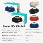 Portable Outdoor Bluetooth Speaker KP-862 portable wireless bluetooth speaker