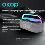 Wireless Charging Bluetooth Speaker KP-578 Wireless Bluetooth Speaker