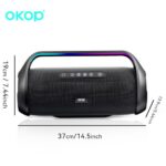 Portable Outdoor Bluetooth Speaker KP-553 Wireless Bluetooth Speaker