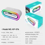 Wireless Charging Bluetooth Speaker KP-576 Wireless Charging Bluetooth Speaker