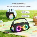 Portable Outdoor Bluetooth Speaker KP-812 Portable wireless bluetooth speaker