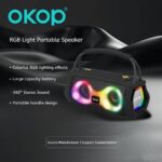 Portable Outdoor Bluetooth Speaker KP-812 Portable wireless bluetooth speaker