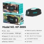 Portable Outdoor Bluetooth Speaker KP-8005 Wireless Bluetooth Speaker