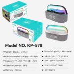 Wireless Charging Bluetooth Speaker KP-578 Wireless Bluetooth Speaker
