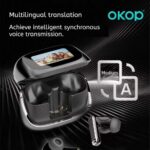 TWS Earbuds KP-719 Wireless Bluetooth AI-Translation Earbuds