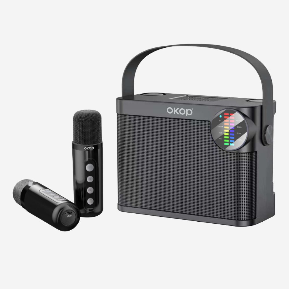 Karaoke Speaker System KP-K09 Wireless Bluetooth Karaoke Microphone and Speaker