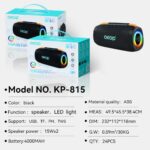 Portable Outdoor Bluetooth Speaker KP-815 Wireless Bluetooth Speaker