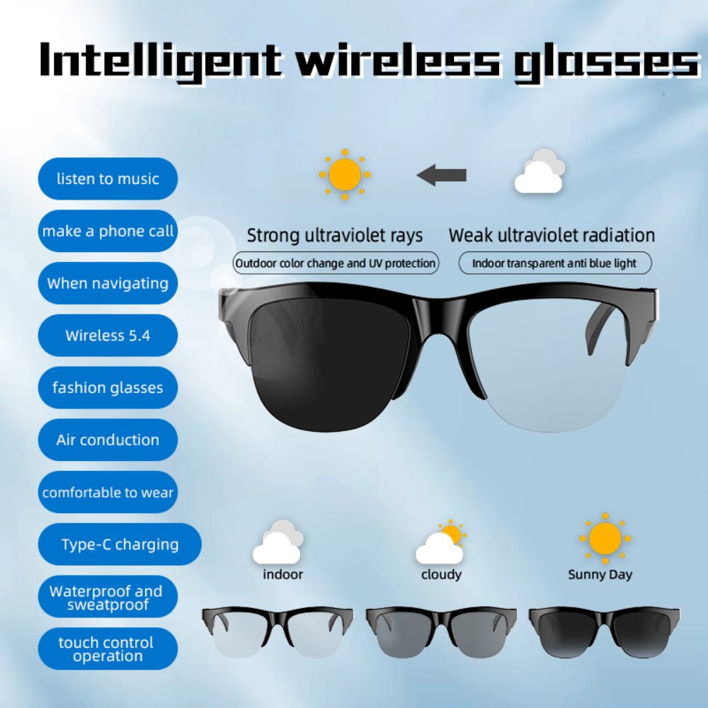 Smart glasses KP-Y105 Smart Bluetooth Glasses