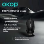 Mouse and keyboard KP-S400 wired mouse