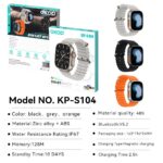 Smartwatch KP-S104 Smart Sports Bluetooth Watch