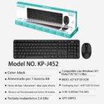 Mouse and keyboard KP-J452 Keyboard and mouse set