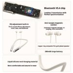 Sports Headphones KP-258 Wireless Bluetooth Neckband Sports Headphones