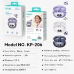 TWS Earbuds KP-206 Wireless Bluetooth OWS Clip-on Earphones