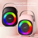 Portable Outdoor Bluetooth Speaker KP-857 Mini Portable Outdoor Wireless Bluetooth Speaker with RGB Ambient Light