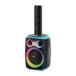 Karaoke Speaker System KP-8008/8009 Wireless Bluetooth Speaker – 120W High Power, Dual Microphones for Karaoke, Portable Audio System for Outdoor Use and Home Parties