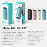 Portable Outdoor Bluetooth Speaker KP-817 Wireless Bluetooth Speaker