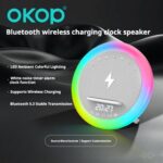 Wireless Charging Bluetooth Speaker KP-577 Wireless Bluetooth Speaker