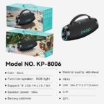 Portable Outdoor Bluetooth Speaker KP-8006 Wireless Bluetooth Speaker