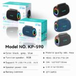 Portable Outdoor Bluetooth Speaker KP-590 Wireless Bluetooth Speaker