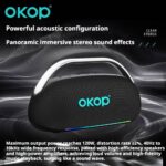 Karaoke Speaker System KP-8002 Wireless Microphone Bluetooth Speaker