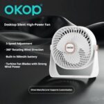 Fan KP-F05 Portable desktop fan