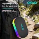 Portable Outdoor Bluetooth Speaker KP-849 Portable Wireless Bluetooth Speaker – Home, Outdoor, Waterproof, Car-Compatible; Hi-Fi Sound with Deep Bass