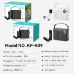 Karaoke Speaker System KP-K09 Wireless Bluetooth Karaoke Microphone and Speaker