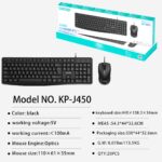 Mouse and keyboard KP-J450 Mouse and keyboard set
