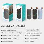 Portable Outdoor Bluetooth Speaker KP-806 Wireless Bluetooth Speaker
