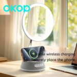 Portable Outdoor Bluetooth Speaker KP-856 Wireless Charging Bluetooth Speaker