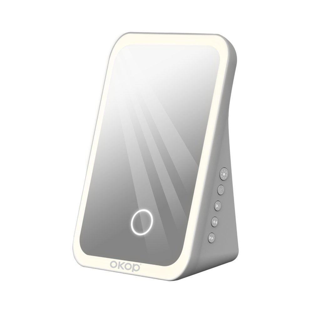 Portable Outdoor Bluetooth Speaker KP-863 LED makeup mirror wireless bluetooth speaker