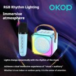 Karaoke Speaker System KP-K02 Wireless Bluetooth Microphone Speaker