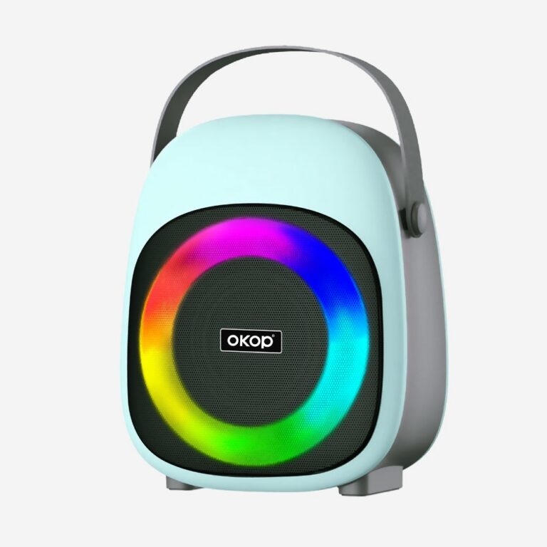 Portable Outdoor Bluetooth Speaker KP-857 Mini Portable Outdoor Wireless Bluetooth Speaker with RGB Ambient Light