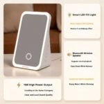 Portable Outdoor Bluetooth Speaker KP-863 LED makeup mirror wireless bluetooth speaker