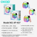 Karaoke Speaker System KP-K07 Wireless Bluetooth Microphone Speaker