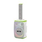 Karaoke Speaker System KP-8008/8009 Wireless Bluetooth Speaker – 120W High Power, Dual Microphones for Karaoke, Portable Audio System for Outdoor Use and Home Parties