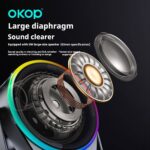 Portable Outdoor Bluetooth Speaker KP-846 Multifunctional Magnetic Speaker & Phone Stand with Induction Technology (No Bluetooth Pairing Required) and Surround Sound