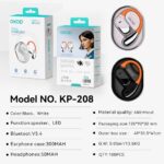TWS Earbuds KP-208 Wireless Bluetooth ear-hook earphones