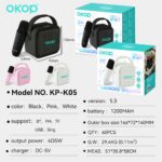 Karaoke Speaker System KP-K05 Wireless Bluetooth Microphone Speaker
