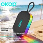 Portable Outdoor Bluetooth Speaker KP-849 Portable Wireless Bluetooth Speaker – Home, Outdoor, Waterproof, Car-Compatible; Hi-Fi Sound with Deep Bass