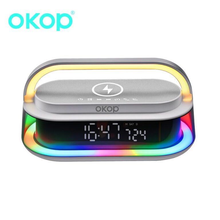 Wireless Charging Bluetooth Speaker KP-575 Wireless Charging Bluetooth Speaker