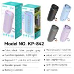 Portable Outdoor Bluetooth Speaker KP-842 Wireless Bluetooth Speaker